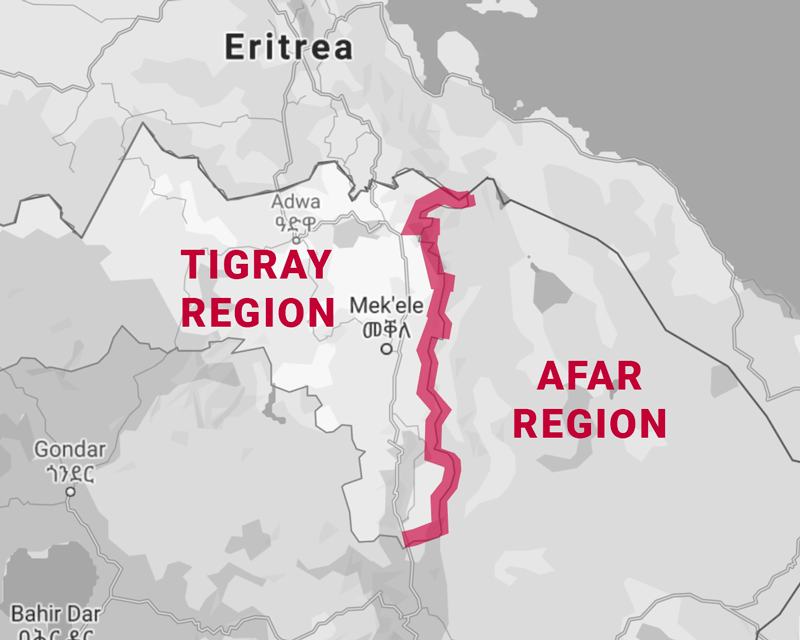 Conflict in Tigray and Border Regions of Ethiopia
